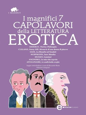 cover image of I magnifici 7 capolavori della letteratura erotica